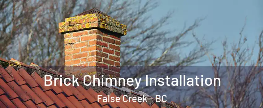  Brick Chimney Installation False Creek - BC