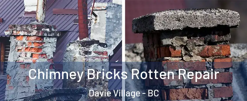  Chimney Bricks Rotten Repair Davie Village - BC