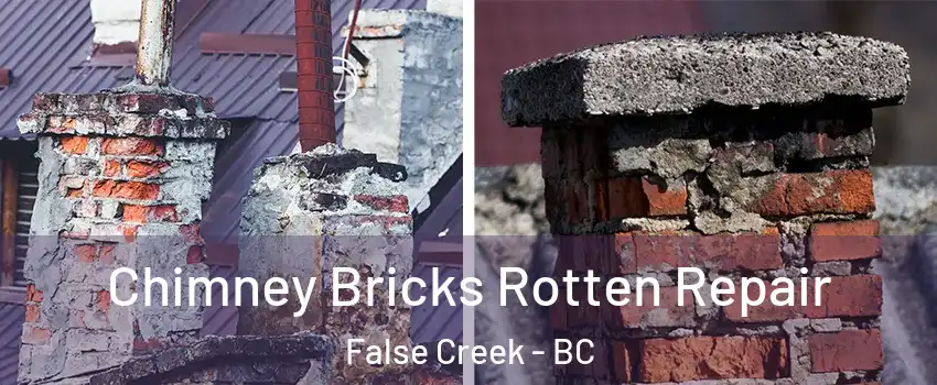  Chimney Bricks Rotten Repair False Creek - BC