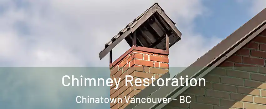  Chimney Restoration Chinatown Vancouver - BC