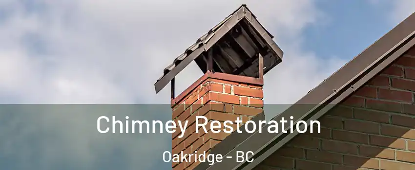  Chimney Restoration Oakridge - BC