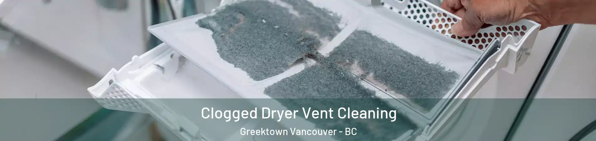  Clogged Dryer Vent Cleaning Greektown Vancouver - BC