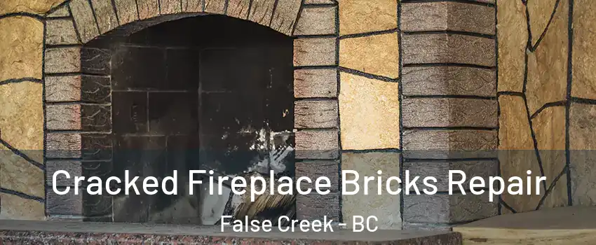  Cracked Fireplace Bricks Repair False Creek - BC