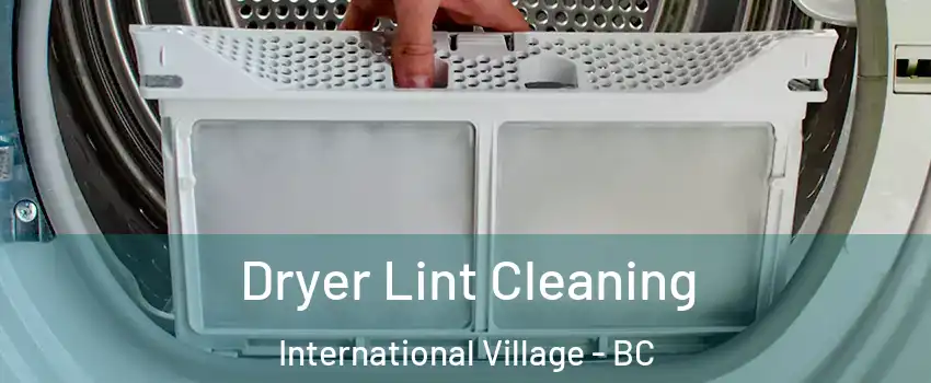  Dryer Lint Cleaning International Village - BC
