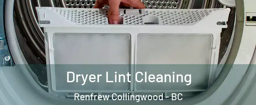  Dryer Lint Cleaning Renfrew Collingwood - BC