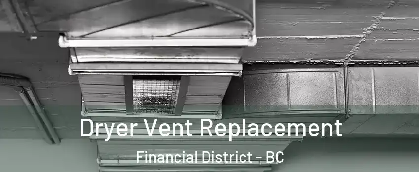 Dryer Vent Replacement Financial District - BC