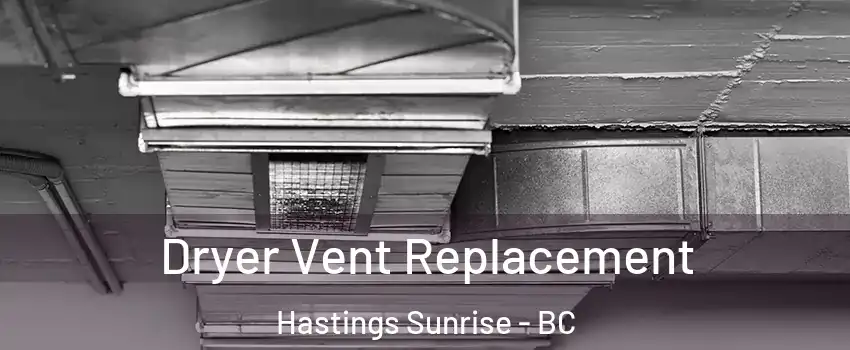  Dryer Vent Replacement Hastings Sunrise - BC