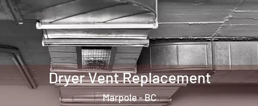  Dryer Vent Replacement Marpole - BC
