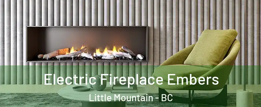  Electric Fireplace Embers Little Mountain - BC