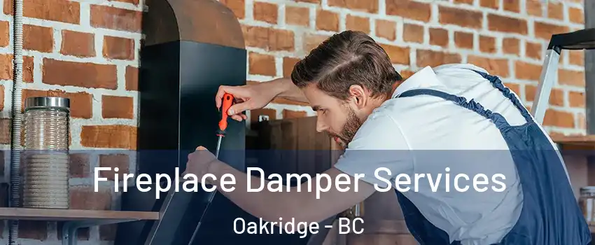  Fireplace Damper Services Oakridge - BC