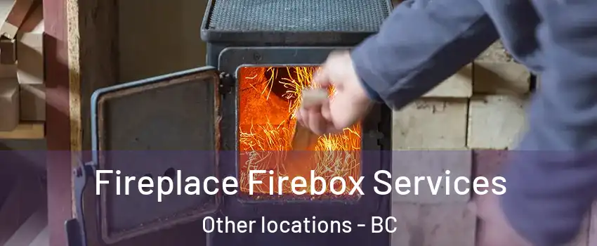  Fireplace Firebox Services Other locations - BC
