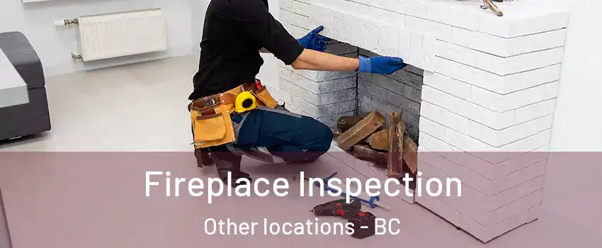  Fireplace Inspection Other locations - BC
