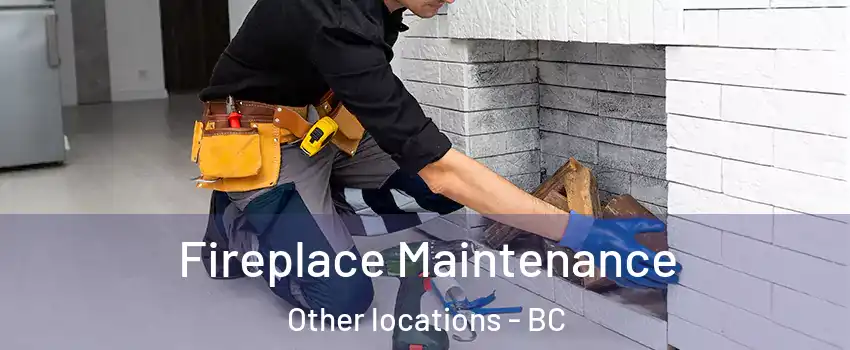  Fireplace Maintenance Other locations - BC