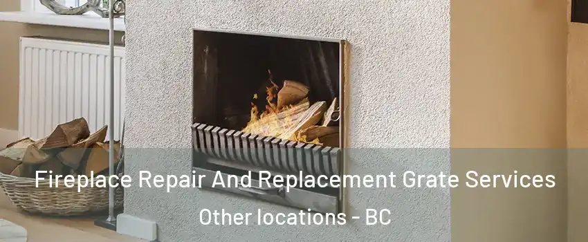 Fireplace Repair And Replacement Grate Services Other locations - BC