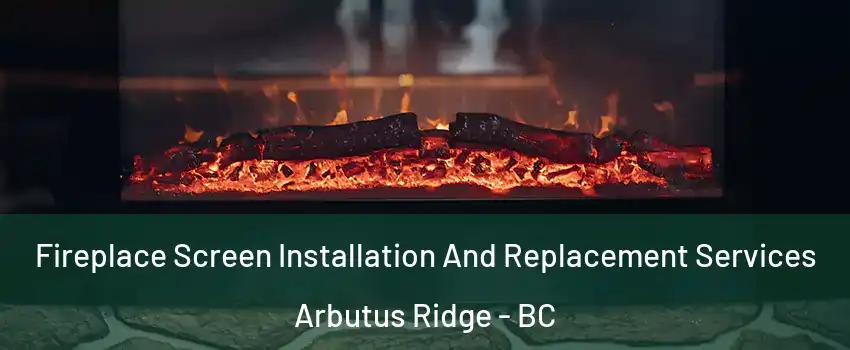 Fireplace Screen Installation And Replacement Services Arbutus Ridge - BC