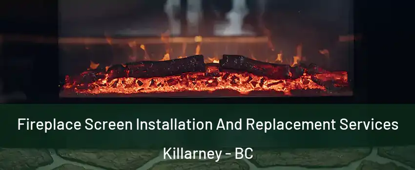  Fireplace Screen Installation And Replacement Services Killarney - BC
