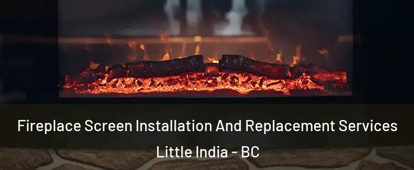 Fireplace Screen Installation And Replacement Services Little India - BC