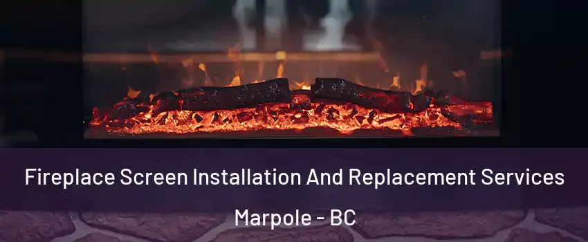  Fireplace Screen Installation And Replacement Services Marpole - BC