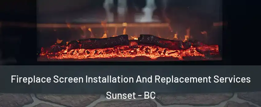  Fireplace Screen Installation And Replacement Services Sunset - BC