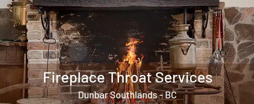  Fireplace Throat Services Dunbar Southlands - BC