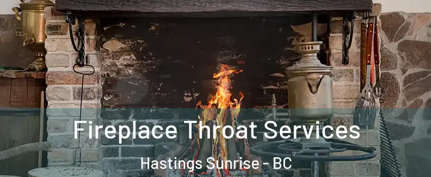  Fireplace Throat Services Hastings Sunrise - BC