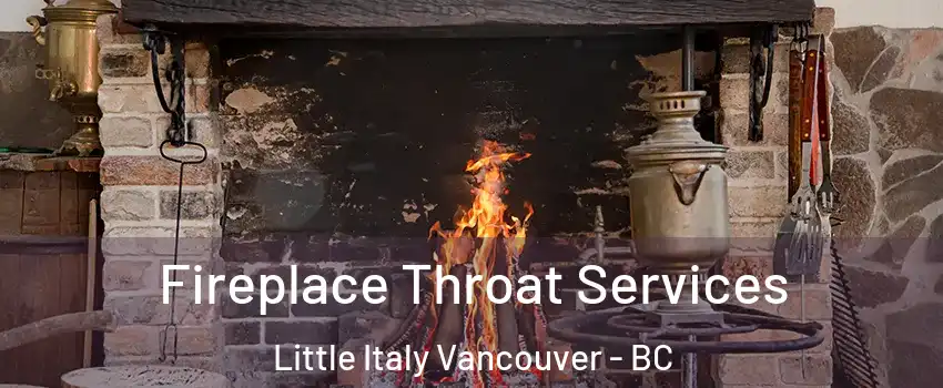  Fireplace Throat Services Little Italy Vancouver - BC