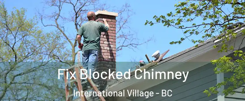  Fix Blocked Chimney International Village - BC