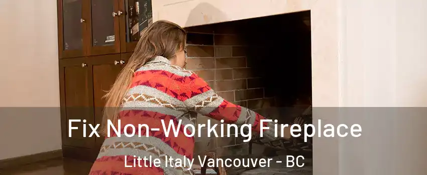  Fix Non-Working Fireplace Little Italy Vancouver - BC