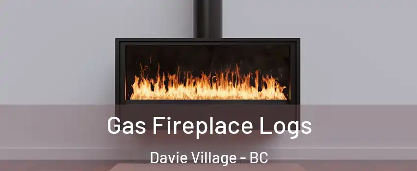 Gas Fireplace Logs Davie Village - BC