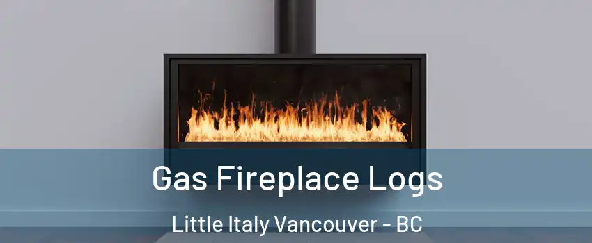  Gas Fireplace Logs Little Italy Vancouver - BC