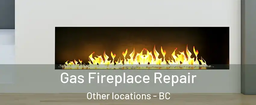  Gas Fireplace Repair Other locations - BC