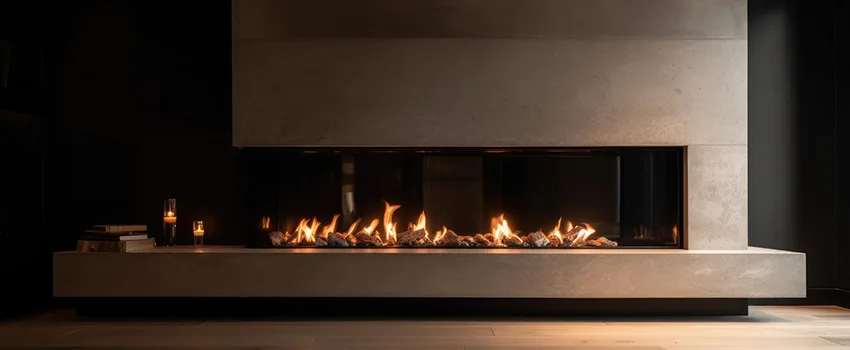 Gas Fireplace Ember Bed Design Services in Grandview Woodland, British Columbia