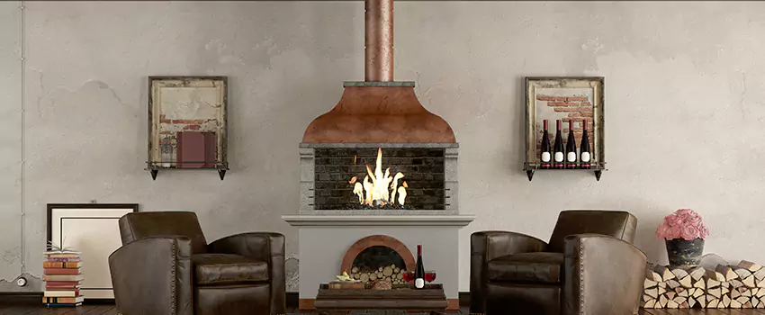 Thelin Hearth Products Providence Pellet Insert Fireplace Installation in Grandview Woodland, BC