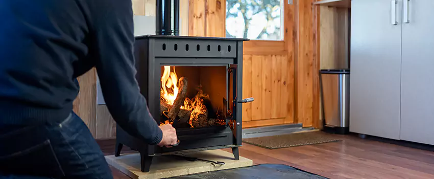 Open Hearth Wood Fireplace Installation in Vancouver, BC