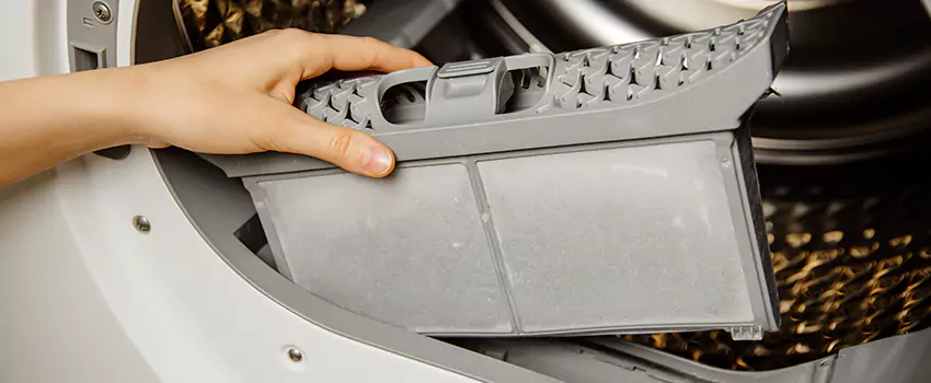 Signs Of A Clogged Dryer Lint Trap in Grandview Woodland, British Columbia