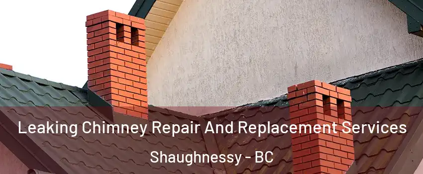  Leaking Chimney Repair And Replacement Services Shaughnessy - BC