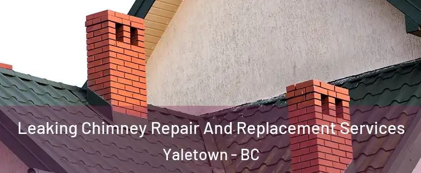  Leaking Chimney Repair And Replacement Services Yaletown - BC