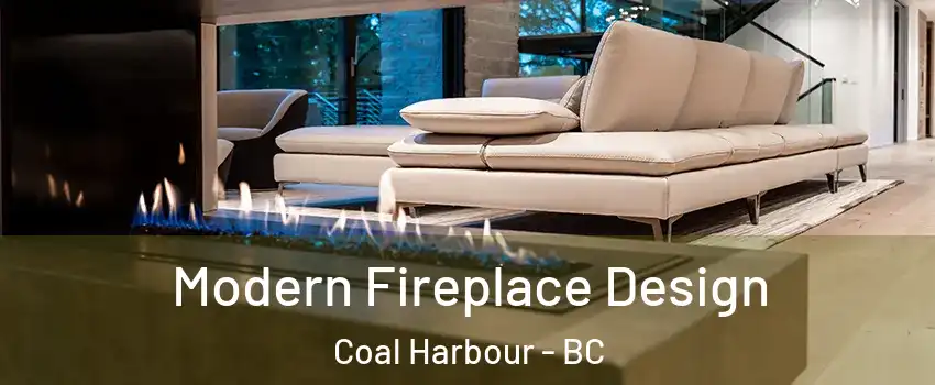  Modern Fireplace Design Coal Harbour - BC
