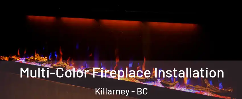  Multi-Color Fireplace Installation Killarney - BC