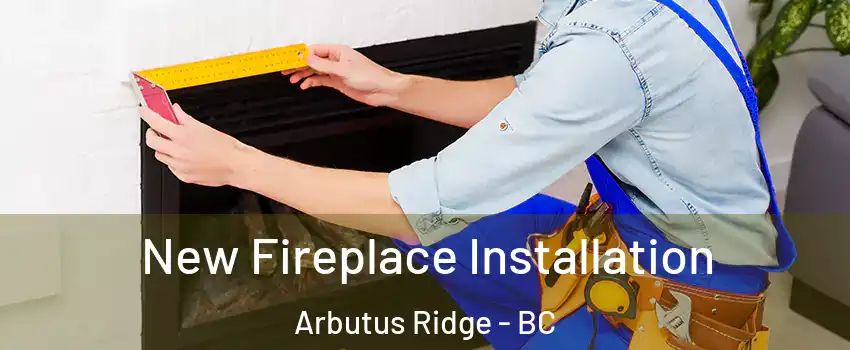  New Fireplace Installation Arbutus Ridge - BC