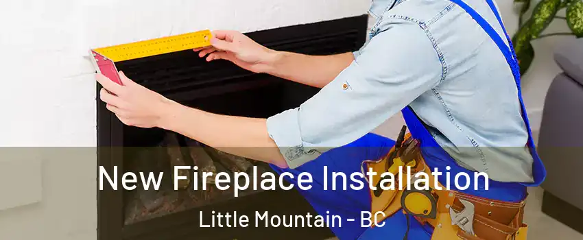 New Fireplace Installation Little Mountain - BC