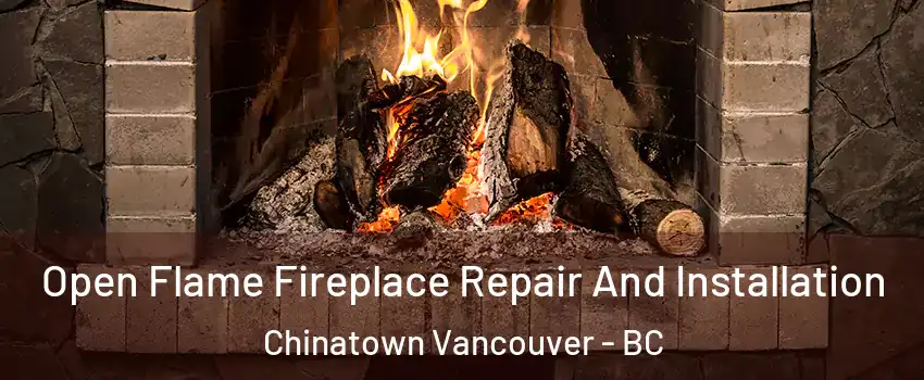  Open Flame Fireplace Repair And Installation Chinatown Vancouver - BC