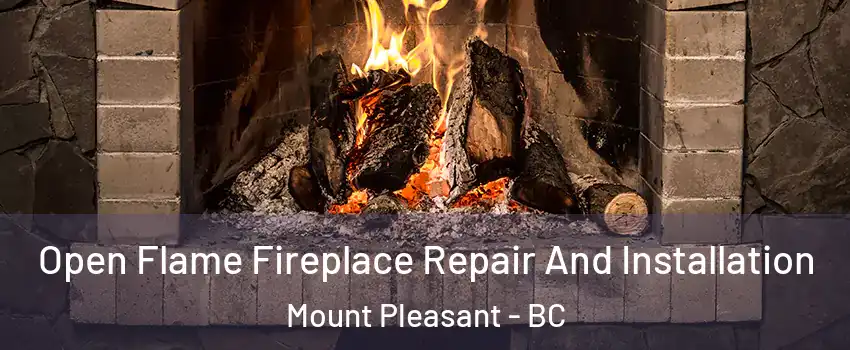  Open Flame Fireplace Repair And Installation Mount Pleasant - BC