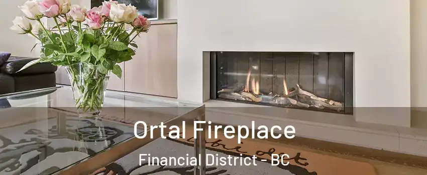 Ortal Fireplace Financial District - BC
