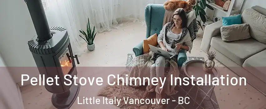  Pellet Stove Chimney Installation Little Italy Vancouver - BC